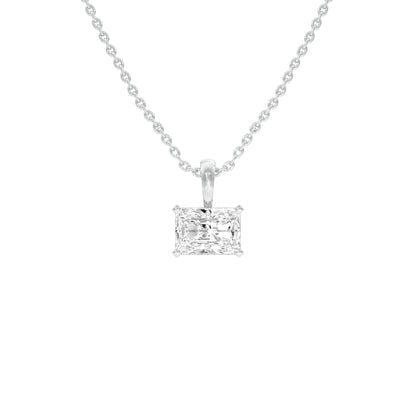 Box Luxe Diamond Pendant 18 KT / White Gold