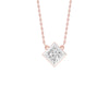 Glow Grid Diamond Pendant 18 KT / Rose Gold
