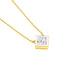 Glow Grid Diamond Pendant 18 KT / Yellow Gold