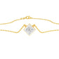 Glow Grid Diamond Pendant 18 KT / Yellow Gold