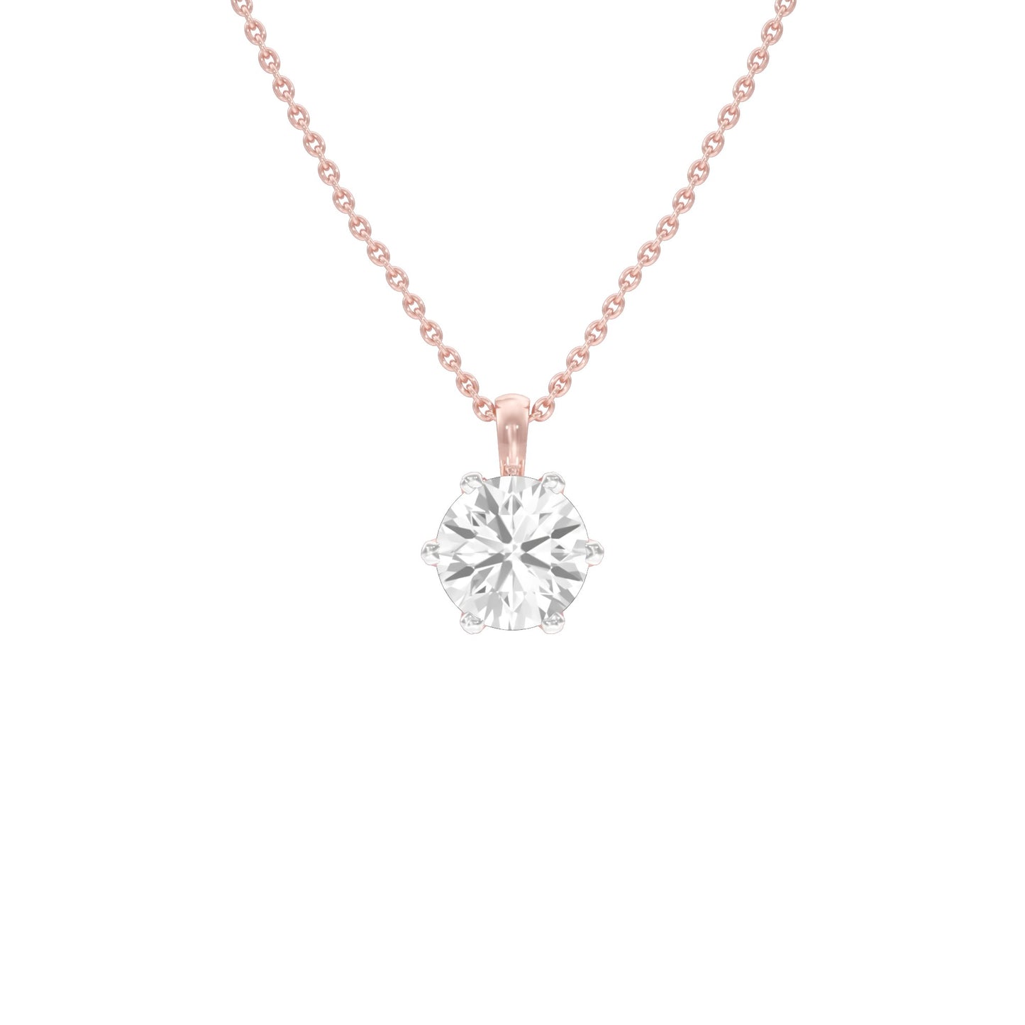 Compact Glow Diamond Pendant