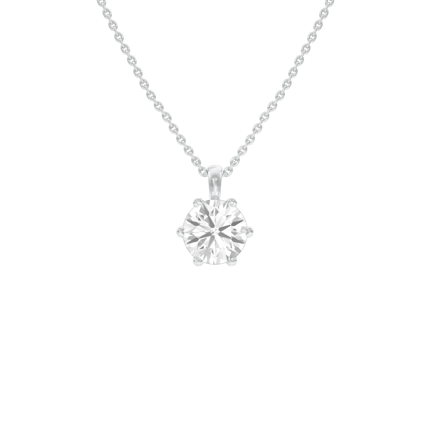Compact Glow Diamond Pendant