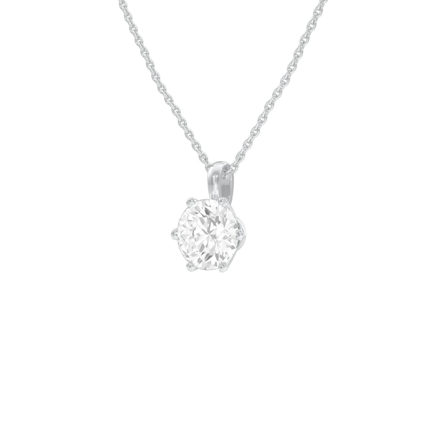 Compact Glow Diamond Pendant