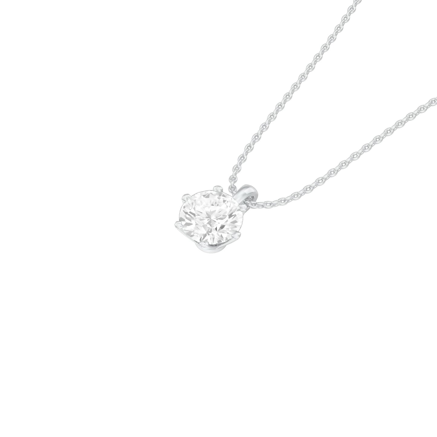 Compact Glow Diamond Pendant
