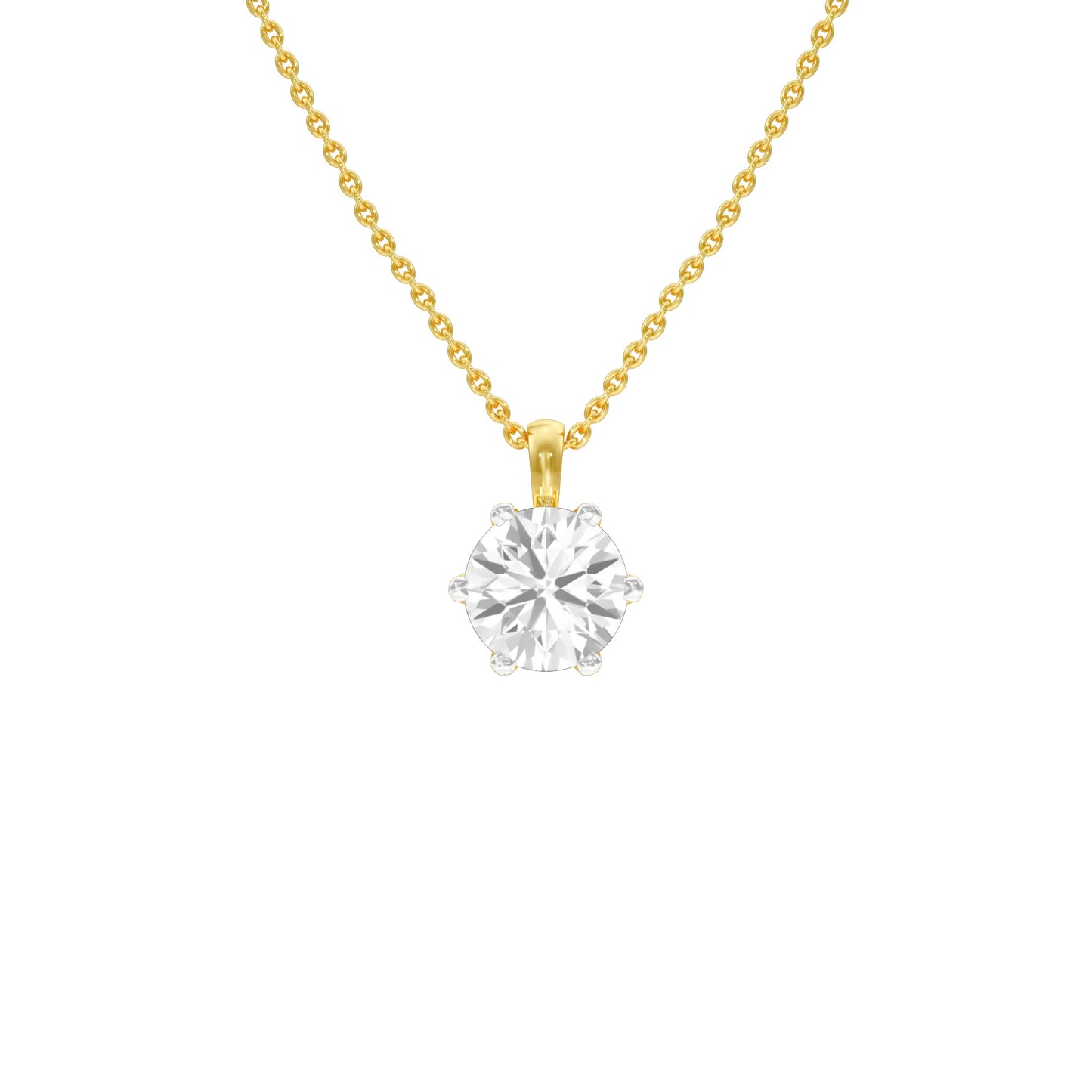 Compact Glow Diamond Pendant
