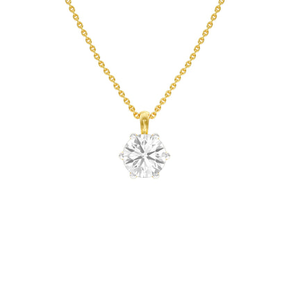 Compact Glow Diamond Pendant