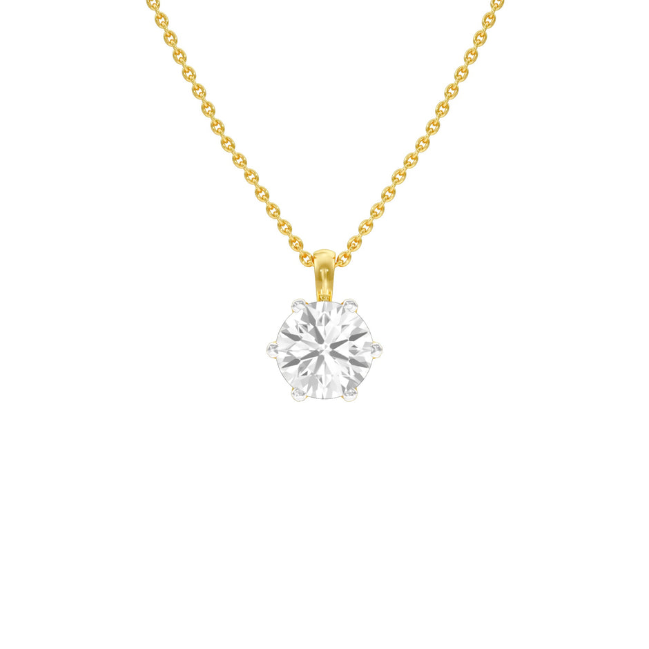 Compact Glow Diamond Pendant