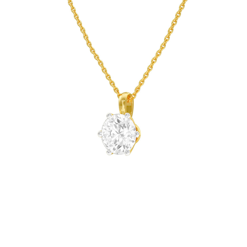 Compact Glow Diamond Pendant