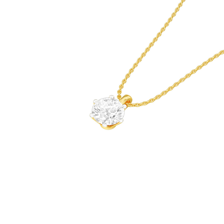 Compact Glow Diamond Pendant