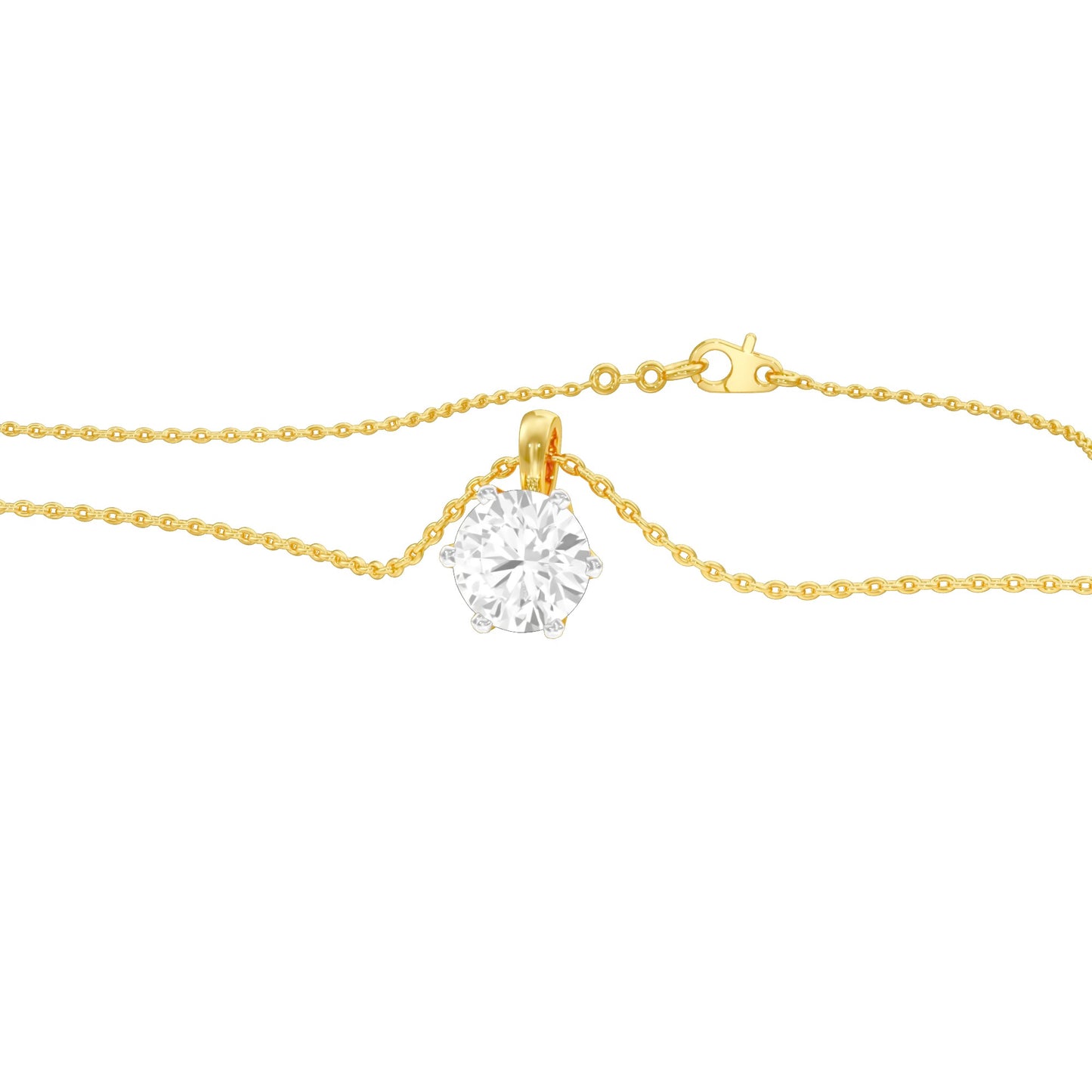 Compact Glow Diamond Pendant