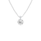 Moon Drop Diamond Pendant 18 KT / White Gold