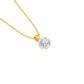 Moon Drop Diamond Pendant 18 KT / Yellow Gold