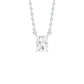 Classic Emerald Diamond Chain Necklace