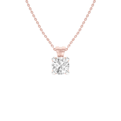 Symmetry Drop Diamond Pendant