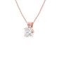 Symmetry Drop Diamond Pendant