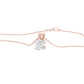 Symmetry Drop Diamond Pendant