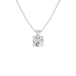 Symmetry Drop Diamond Pendant 18 KT / White Gold