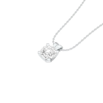 Symmetry Drop Diamond Pendant