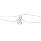 Symmetry Drop Diamond Pendant