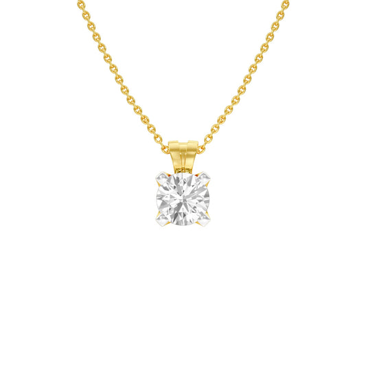 Symmetry Drop Diamond Pendant
