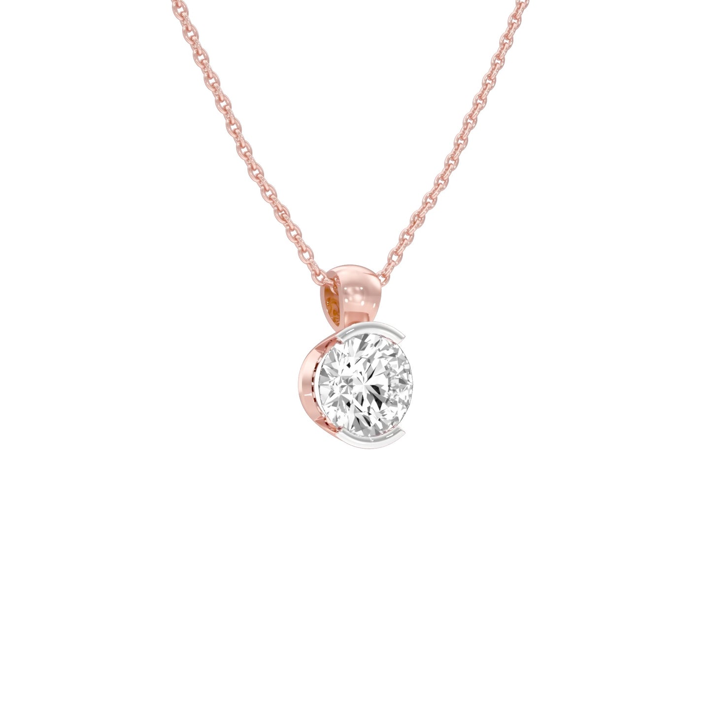 Smile-Inducing Diamond Pendant