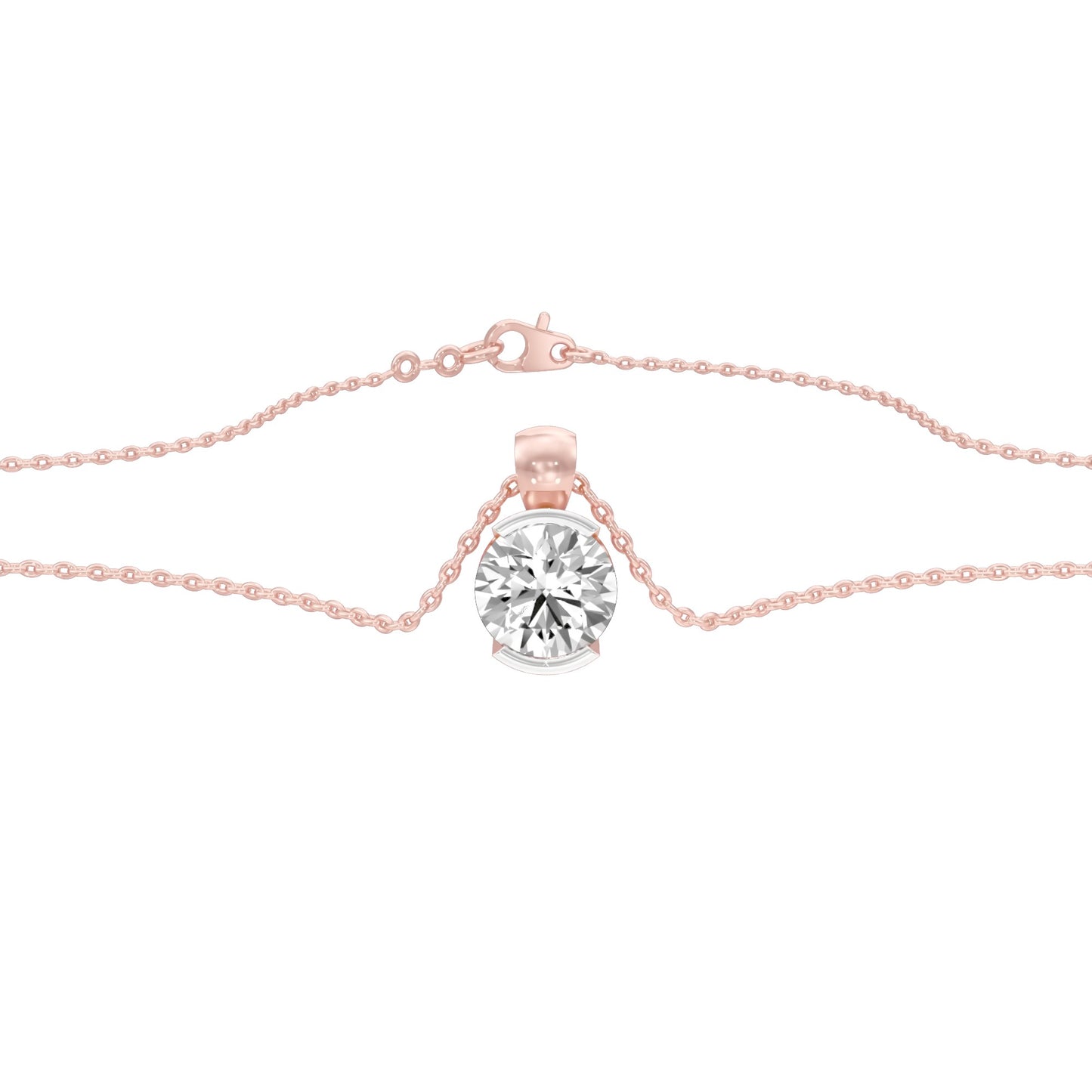 Smile-Inducing Diamond Pendant
