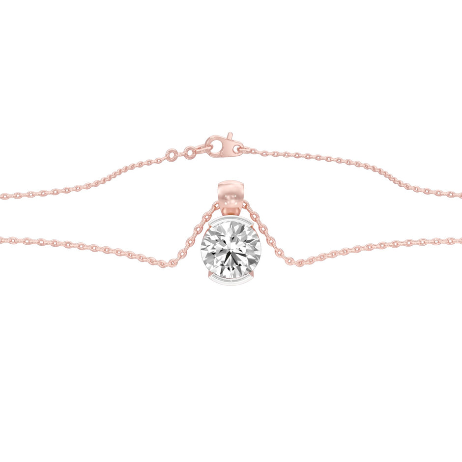 Smile-Inducing Diamond Pendant