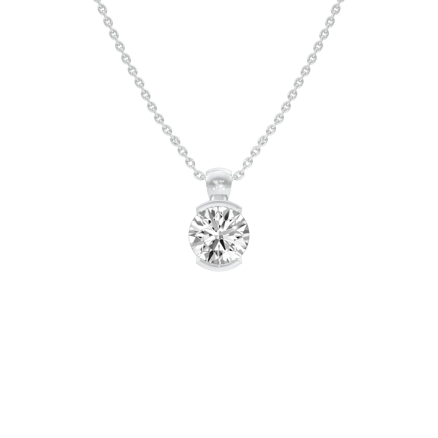 Smile-Inducing Diamond Pendant
