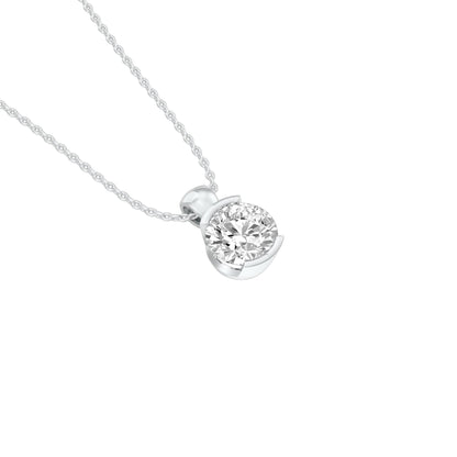 Smile-Inducing Diamond Pendant