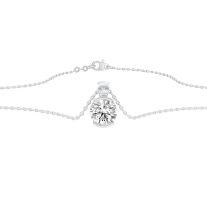 Smile-Inducing Diamond Pendant