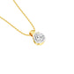 Smile-Inducing Diamond Pendant