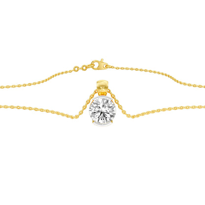 Smile-Inducing Diamond Pendant