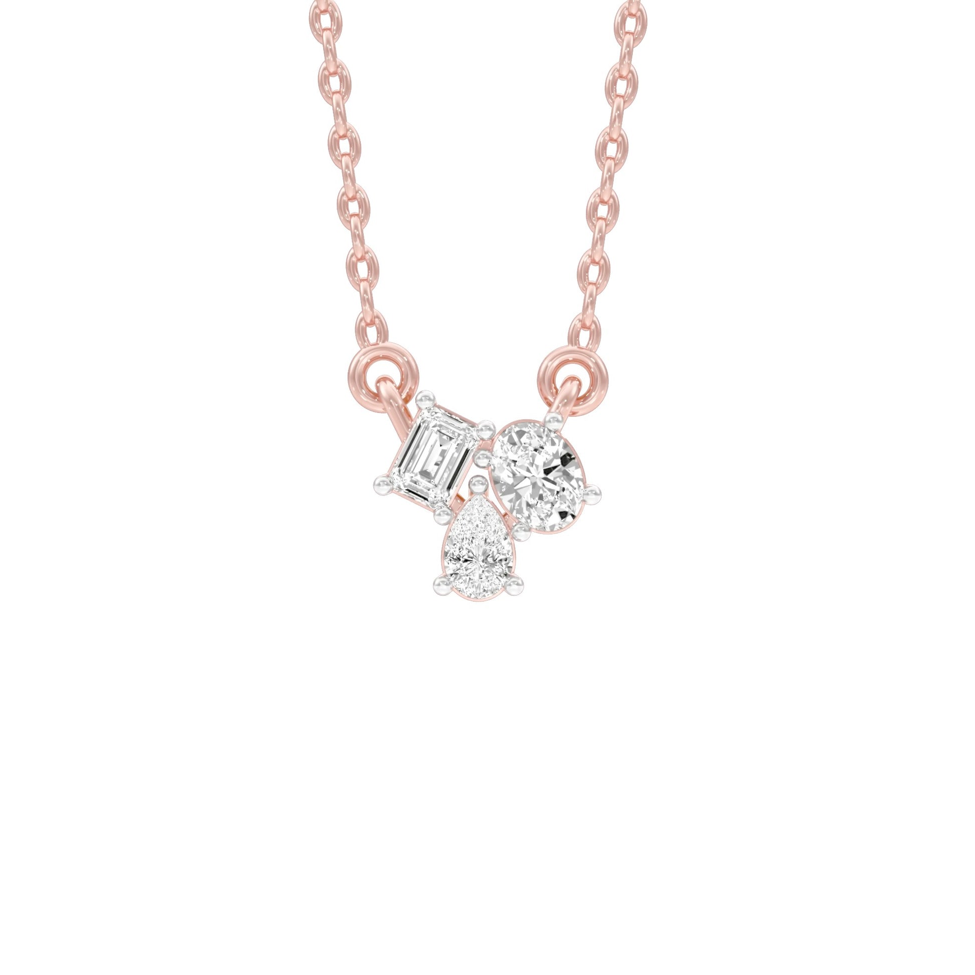 Mini Might Diamond Pendant 18 KT / Rose Gold