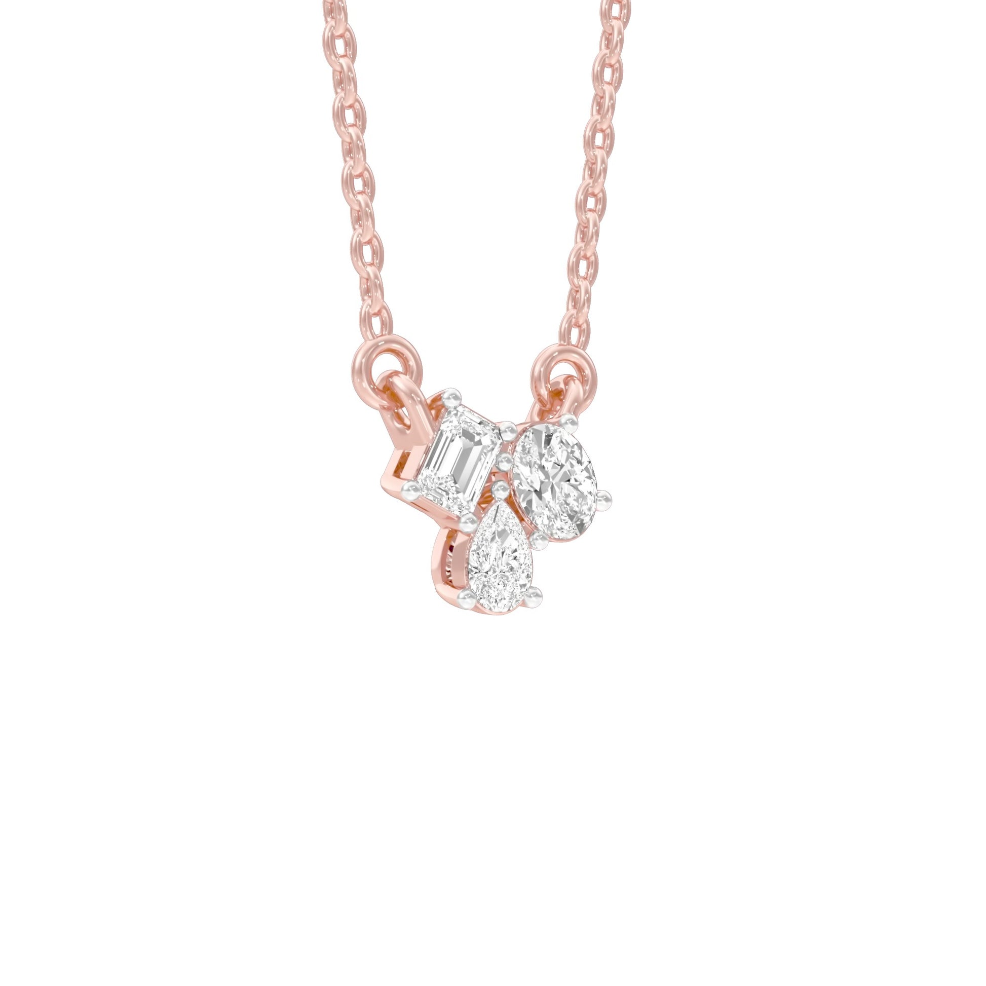 Mini Might Diamond Pendant 18 KT / Rose Gold