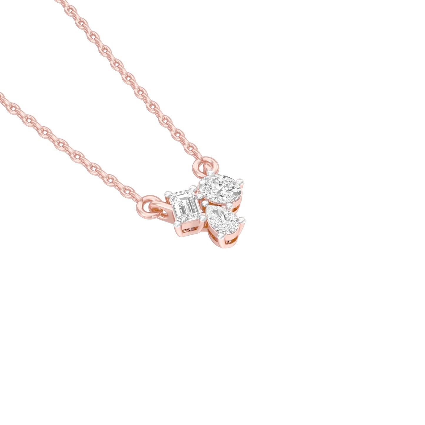 Mini Might Diamond Pendant 18 KT / Rose Gold