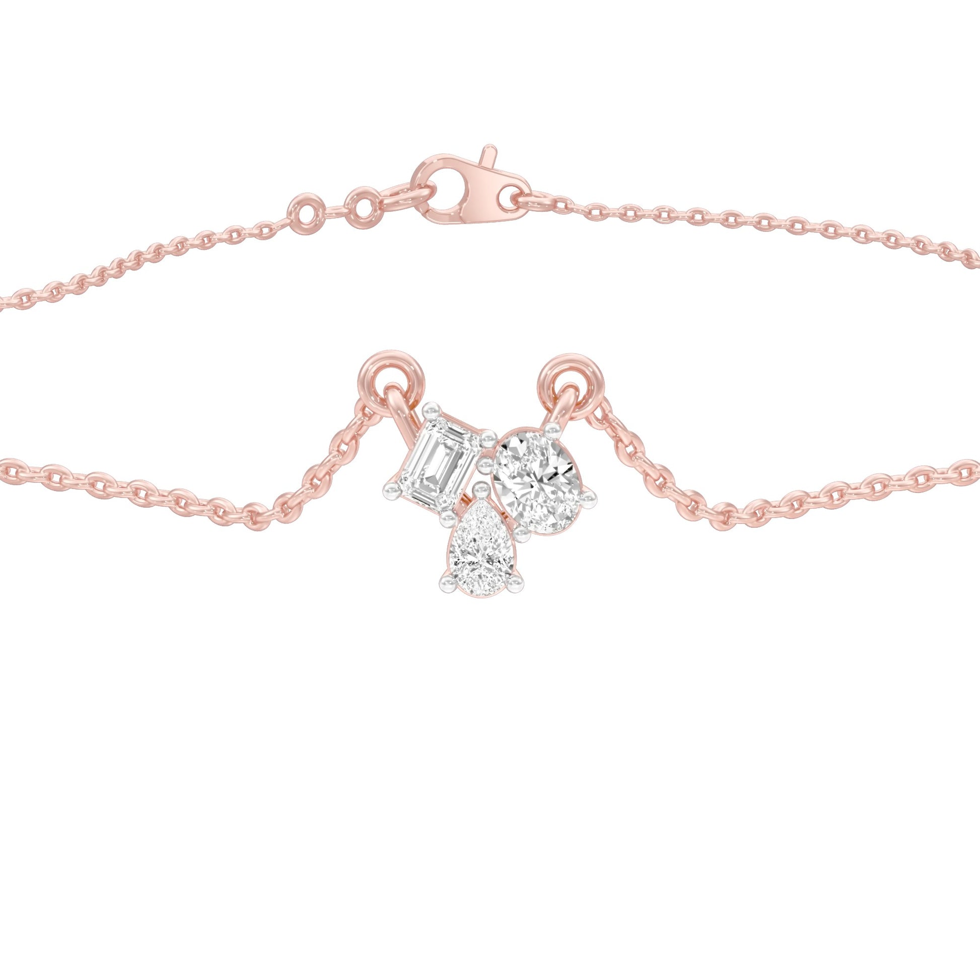 Mini Might Diamond Pendant 18 KT / Rose Gold