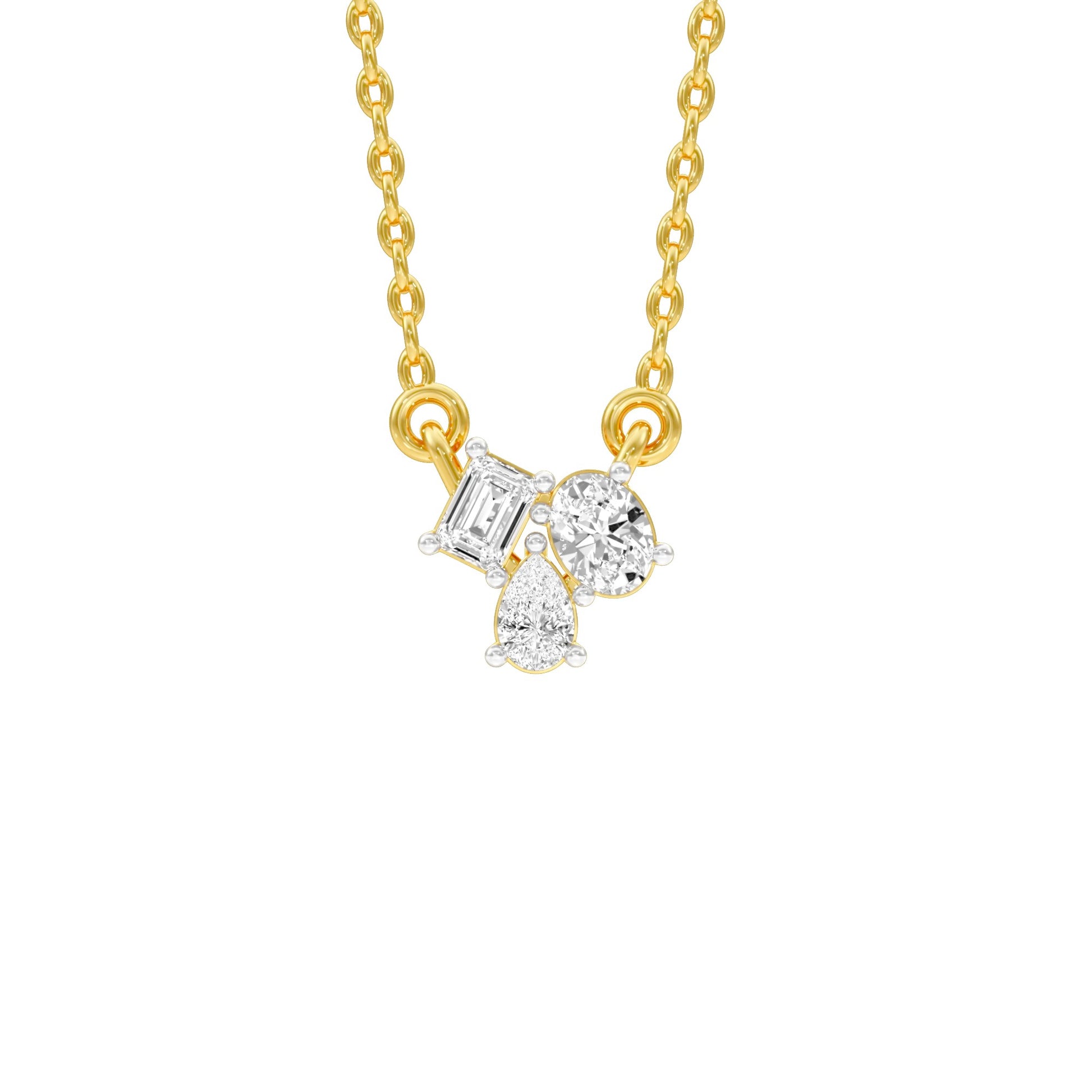 Mini Might Diamond Pendant 18 KT / Yellow Gold