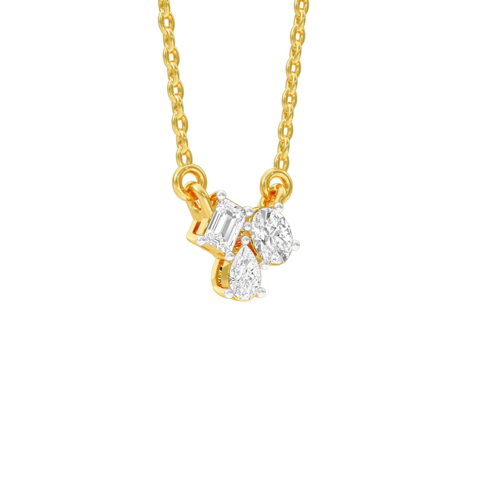 Mini Might Diamond Pendant 18 KT / Yellow Gold