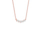 Line Five Diamond Pendant 18 KT / Rose Gold