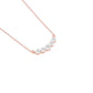 Line Five Diamond Pendant 18 KT / Rose Gold