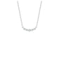 Line Five Diamond Pendant 18 KT / White Gold