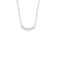 Line Five Diamond Pendant 18 KT / White Gold