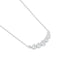 Line Five Diamond Pendant 18 KT / White Gold