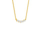 Line Five Diamond Pendant 18 KT / Yellow Gold