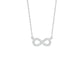 To The Infinite Diamond Pendant 18 KT / White Gold