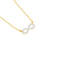 To The Infinite Diamond Pendant 18 KT / Yellow Gold