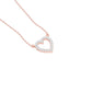 Limelight Heart Diamond Pendant 18 KT / Rose Gold