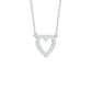 Limelight Heart Diamond Pendant 18 KT / White Gold