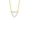 Limelight Heart Diamond Pendant 18 KT / Yellow Gold