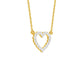 Limelight Heart Diamond Pendant 18 KT / Yellow Gold